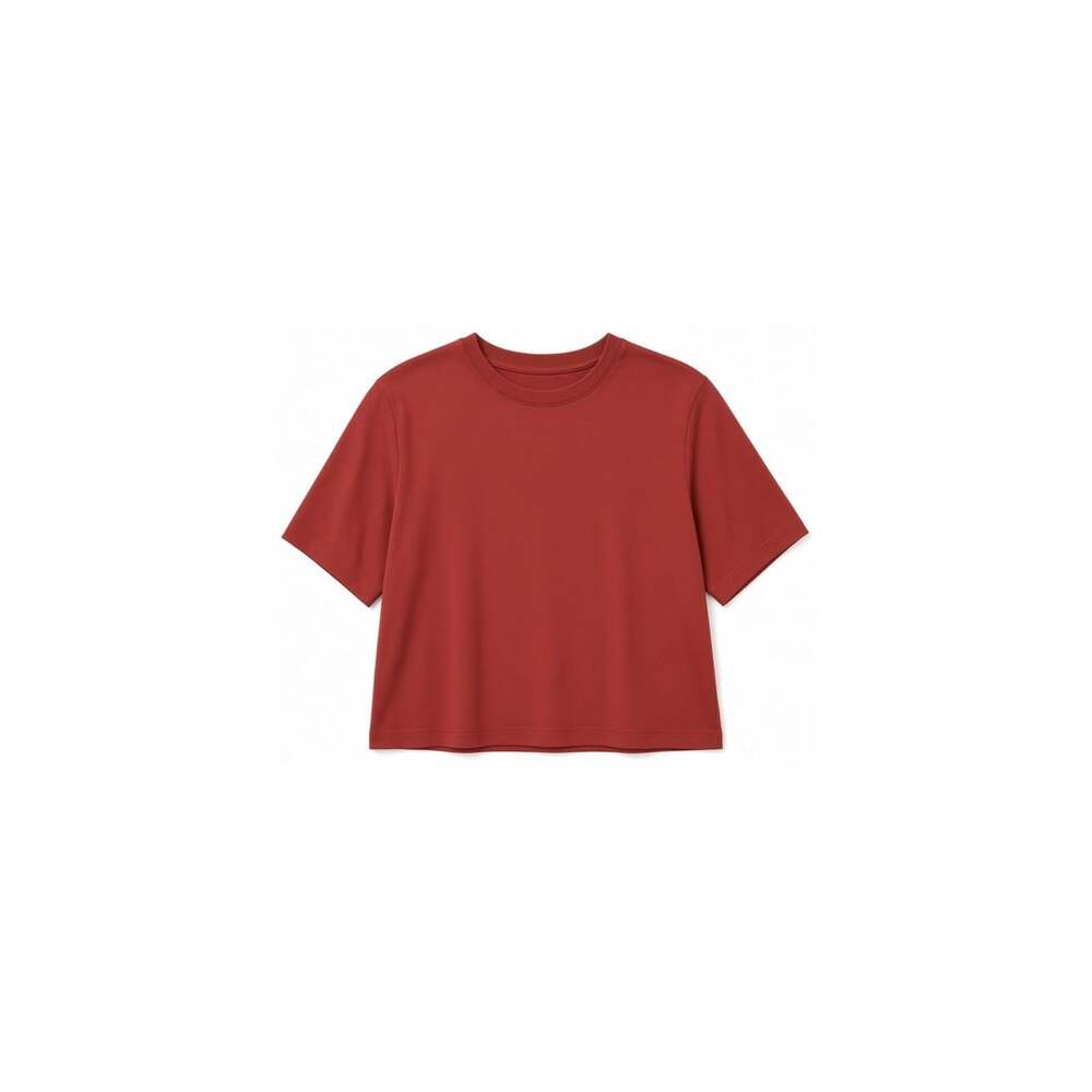 A New Day Women's Short Sleeve Boxy Cropped T-Shirt